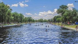 Roca inauguró temporada en el balneario municipal