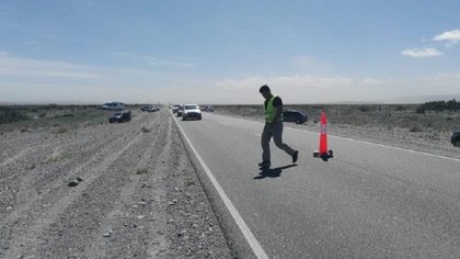 Las rutas se descomprimen lentamente después del eclipse