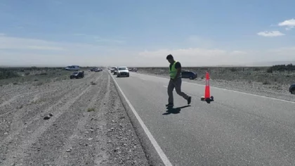 Las rutas se descomprimen lentamente después del eclipse