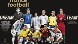 Maradona y Messi, presentes en el Dream Team histórico
