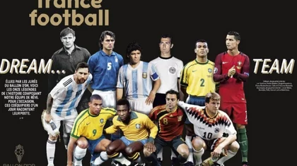 Maradona y Messi, presentes en el Dream Team histórico