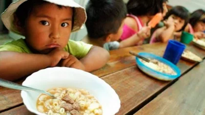 Hoy ha muerto una niña, de hambre, en Argentina