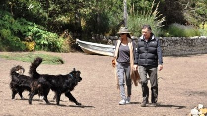 Macri, sin blindados, pasa vacaciones en Villa la Angostura