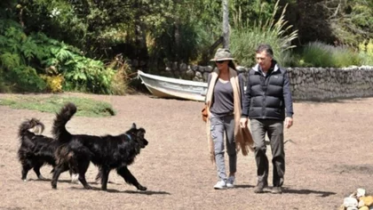 Macri, sin blindados, pasa vacaciones en Villa la Angostura