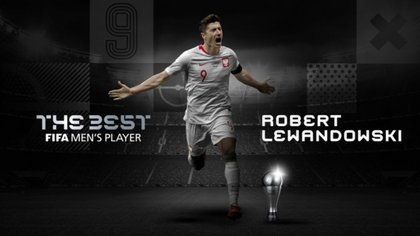 Robert Lewandowski ganó el The Best