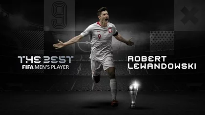 Robert Lewandowski ganó el The Best