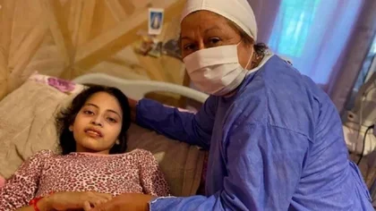 Abigail está sin respirador y pasó nochebuena en su casa