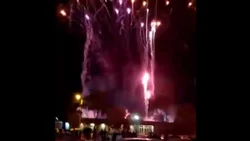 El 2021 se recibió en Las Grutas con fuegos artificiales