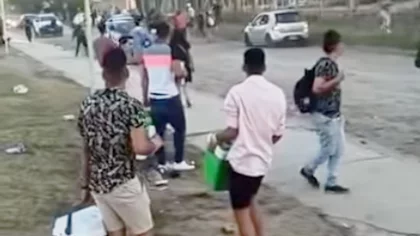 Balas de goma para que los pibes se vayan a dormir