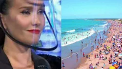 Las Grutas, la playa favorita de Natalia Oreiro