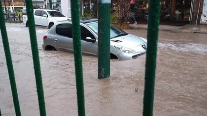 Un temporal pegó fuerte en las playas bonaerenses