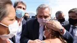 Tras el sismo en San Juan, las promesas de Alberto Fernández