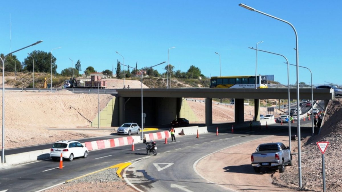 El acceso Norte a Neuquén costó 55 millones más caro