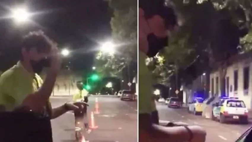Inspector usó lenguaje de señas en un control y el video se hizo viral