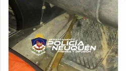 Detenidos con un pistolón casero y un cuchillo en Huincul