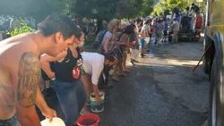 Horas dramáticas por un gran incendio en San Martín