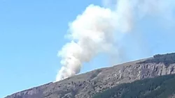 Duró poco el control sobre el incendio en El Bolsón