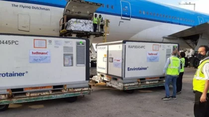 Un nuevo cargamento de vacunas de Sinopharm llegó de China