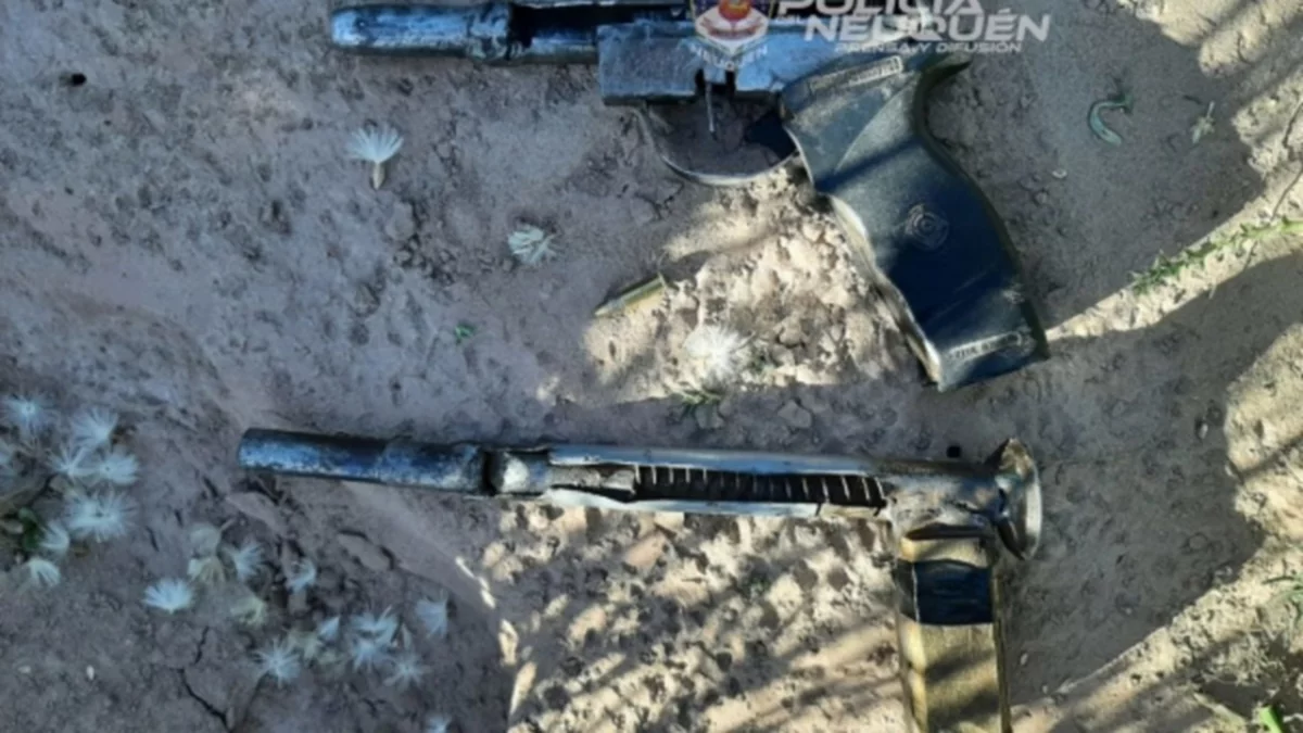 Adolescente de 16 años "jugaba" con dos armas en Cutral Co