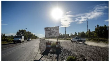 Desvíos por obras en  la autopista