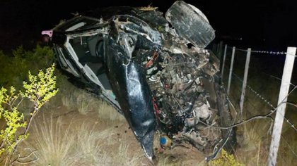 Un neuquino volcó en Chubut y murió en el acto