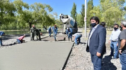 Inauguraron un "veredón inclusivo" en la costa del Limay