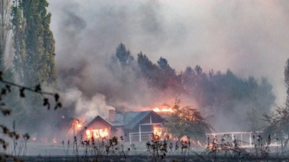 Encontraron dos puntos de inicio del incendio forestal