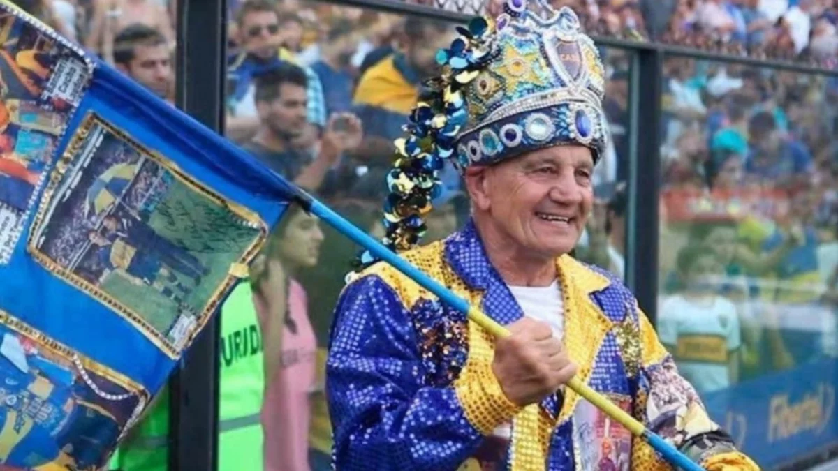 Boca llora la muerte del Loco Banderita