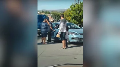 Triple choque en B° Islas Malvinas: Una mujer iba con un bebé