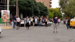 Accidente en pleno centro de Neuquén, alcohol mediante