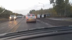 Además de los cortes, los choques complicaron las rutas