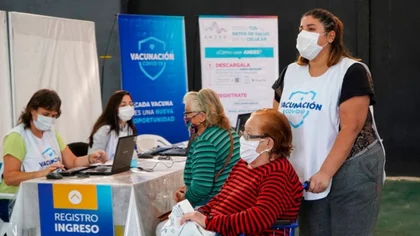 Se refuerza el operativo vacunación: llegaron 13.500 nuevas dosis