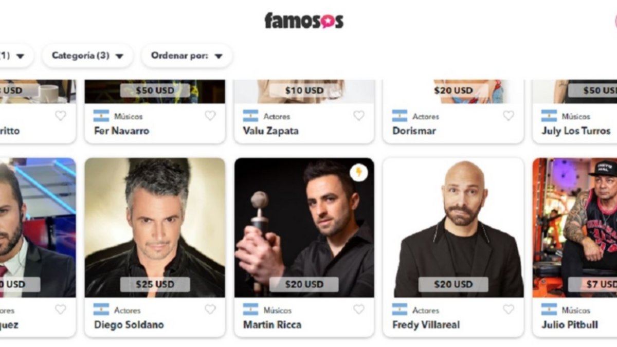 La farándula busca unos mangos con saludos "personalizados"