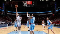 Denver, con Campazzo, aplastó a Houston