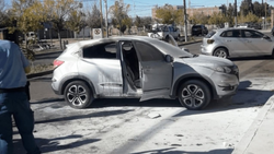 Investigan incendio intencional de auto en hospital neuquino