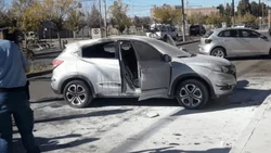 Investigan incendio intencional de auto en hospital neuquino