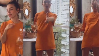 Polémico posteo de Brenda Asnicar con drogas de fondo