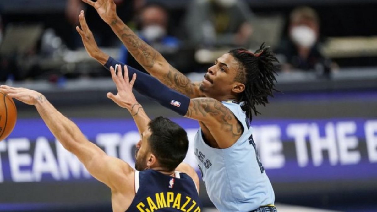 Gran aporte defensivo de Campazzo en la victoria de Denver