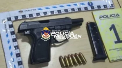 Armas, municiones y drogas: cinco demorados en Cutral Co