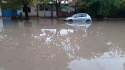 Calles anegadas, rutas cortadas, y evacuados por el temporal