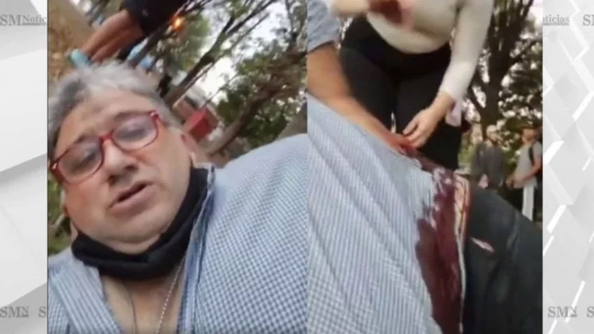 Le pegaron un tiro y grabó un mensaje mientras se desangraba
