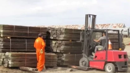 Río Negro recibió casi 4 mil durmientes para las vías y rieles