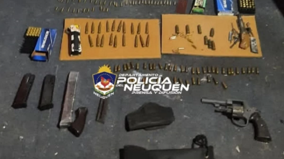 Tiroteó la casa de la ex; lo agarraron con un arsenal