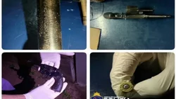 Tiene 16 años y paseaba a la madrugada con un revolver