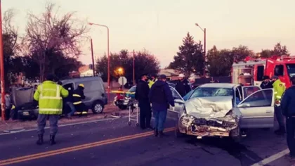 Perdió el embarazo por un choque y pelea por su vida