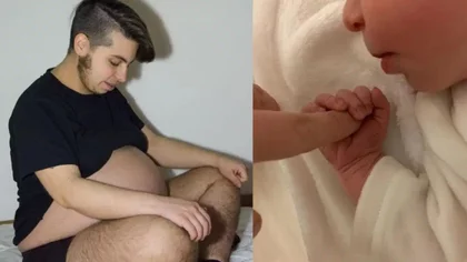 Mi hije ha llegado: un papá trans dio a luz a su bebé