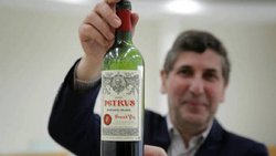 El vino añejado en el espacio: un millón de dólares