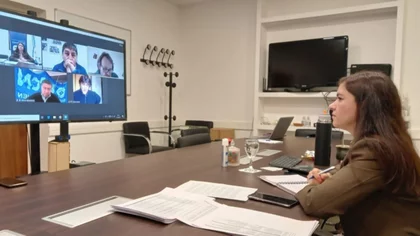 Merlo se reunió con los gremios para analizar la crítica situación