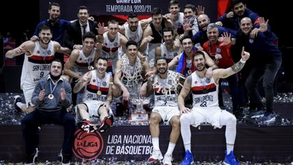 Se fue Tinelli...y San Lorenzo gritó campeón