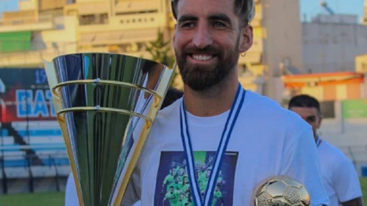 Matías Castro: goles y título en Grecia